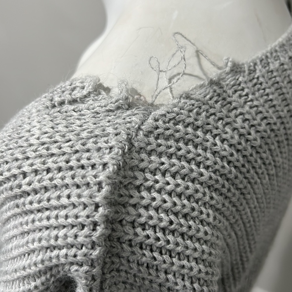 Missguided Gray Sweater Dress - Picture 3 of 3